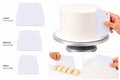 3pcs Cake & Dough Scraper