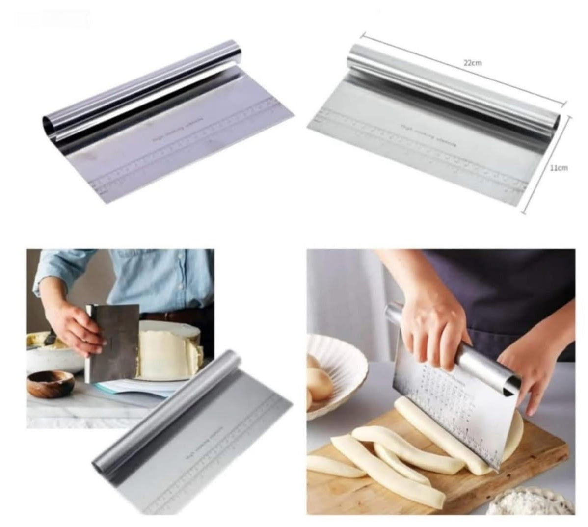 Stainless Steel Scraper (22cm)