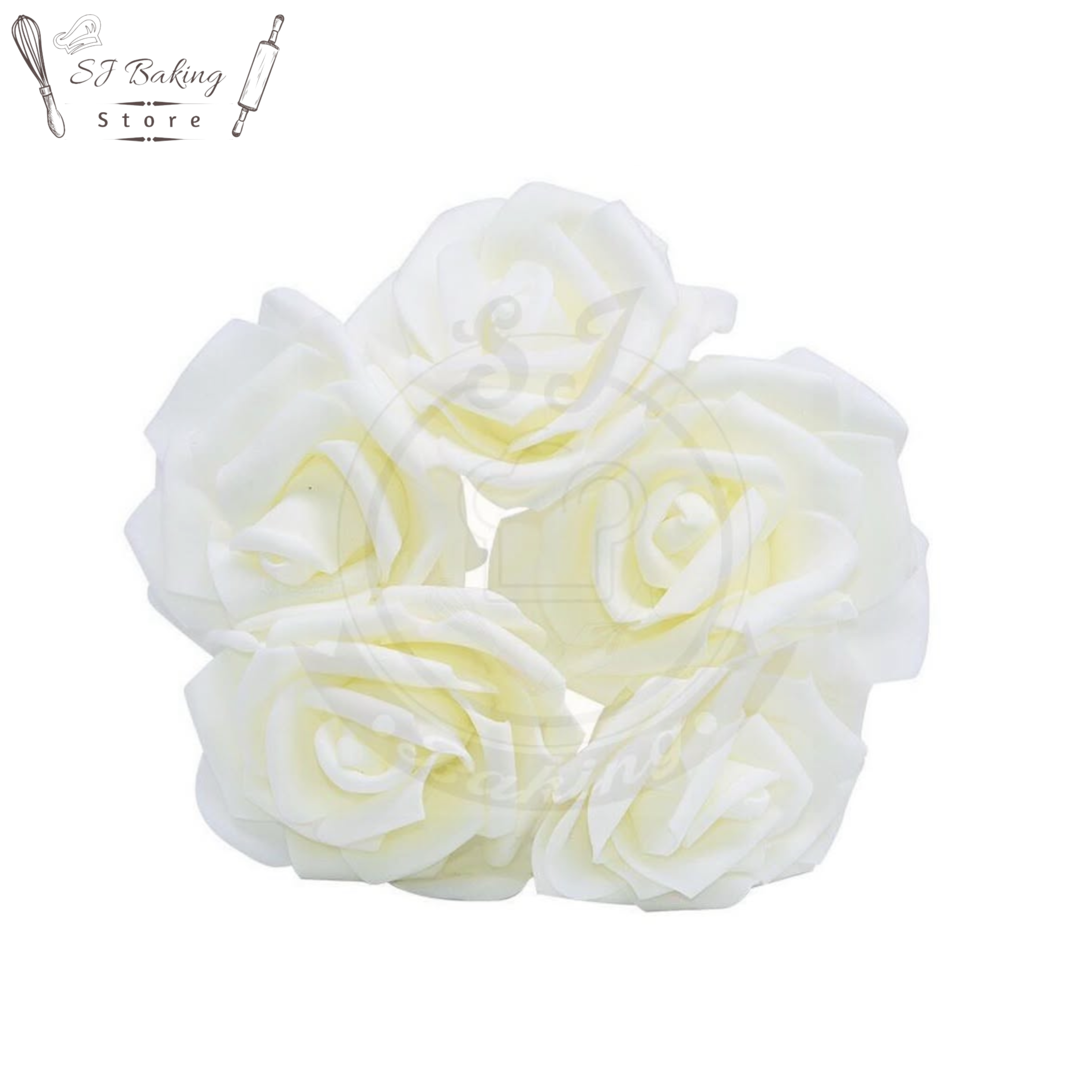 Fomic Flower White Colour