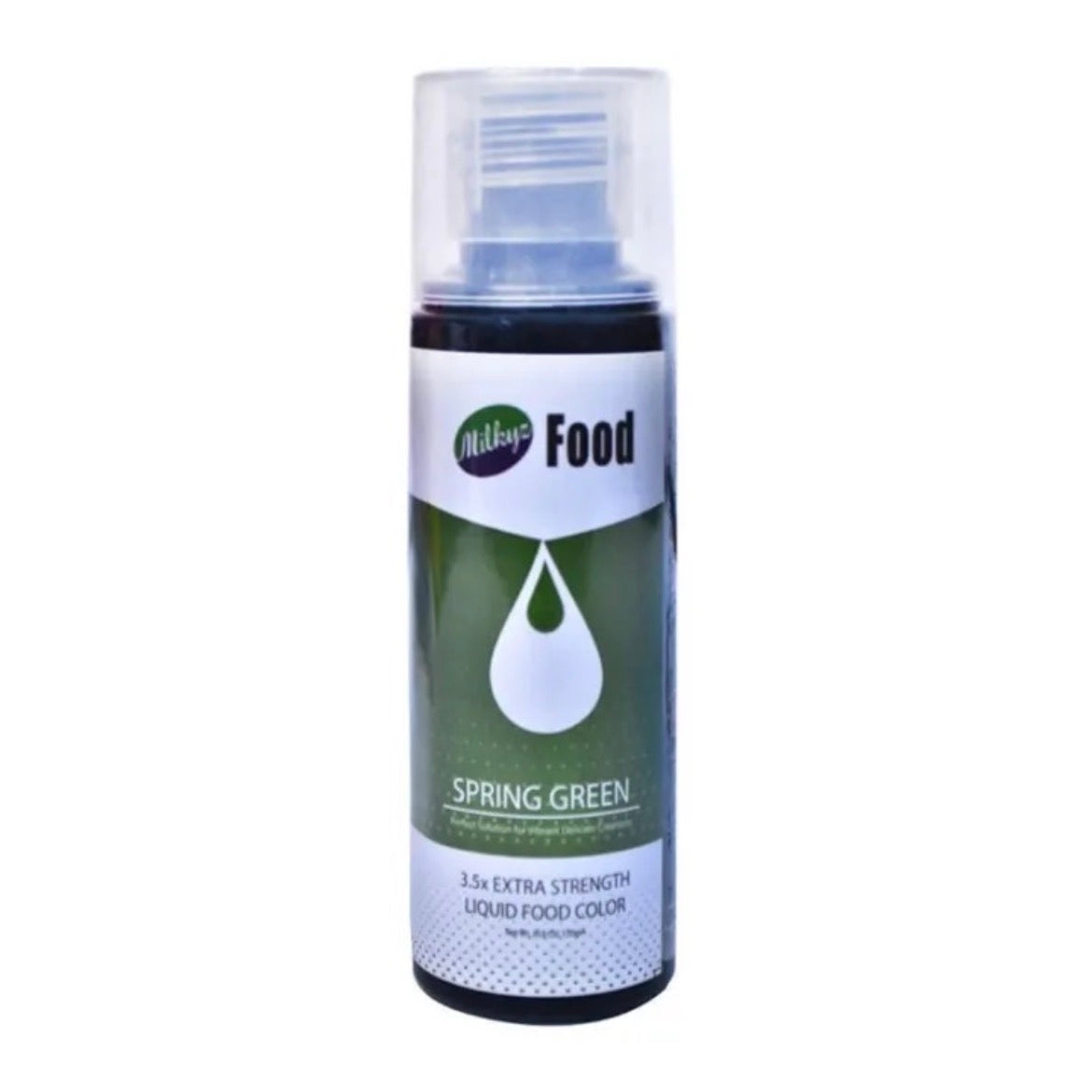 Green Food Color Milkyz 120ML Bottle