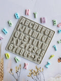 40 Cavity Alphabet & Number Silicone Fondant Mold