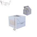 10*10*8 White Window Cake Box
