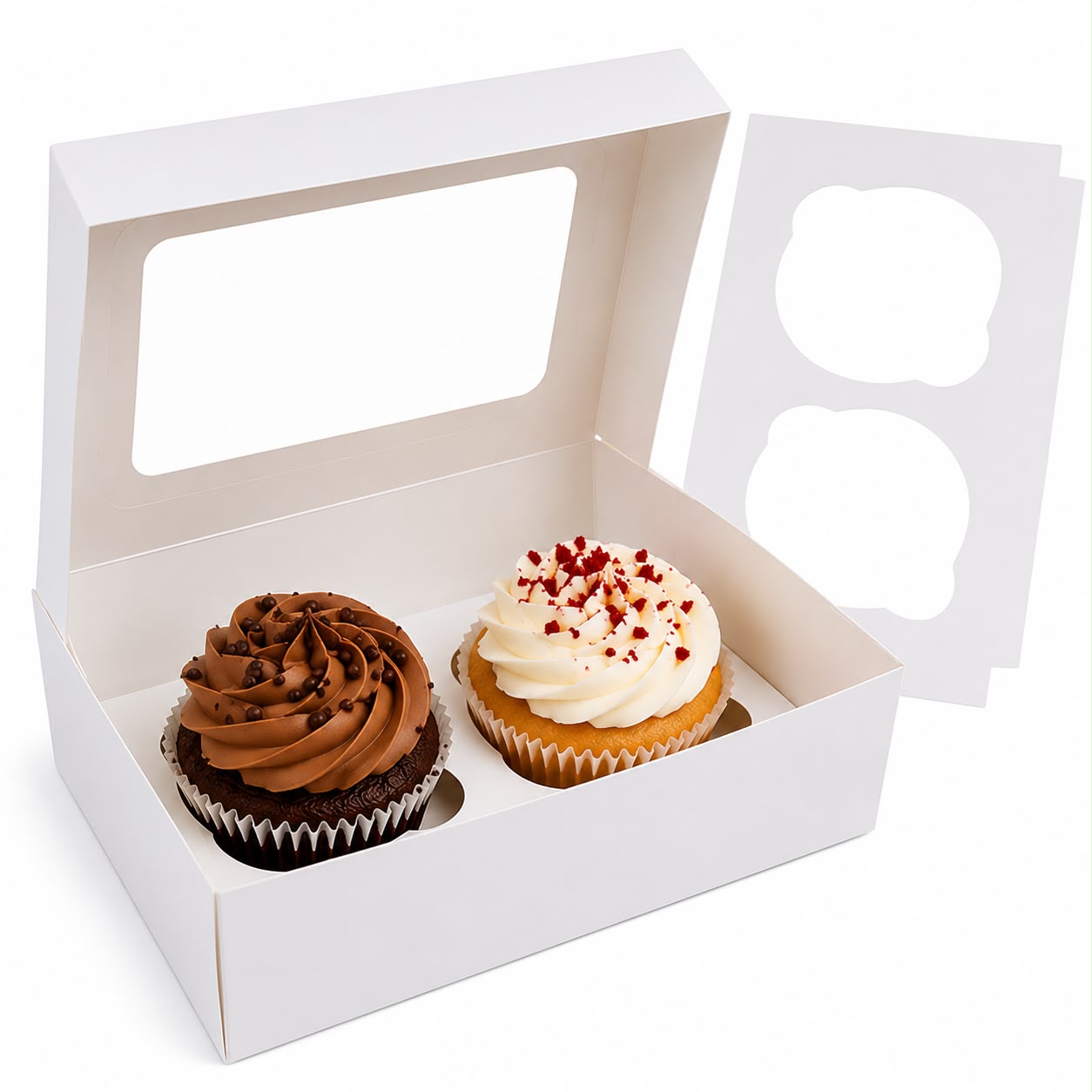 2 Cavity Cupcake Normal Box