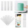 4pcs Long Icing Scraper Set