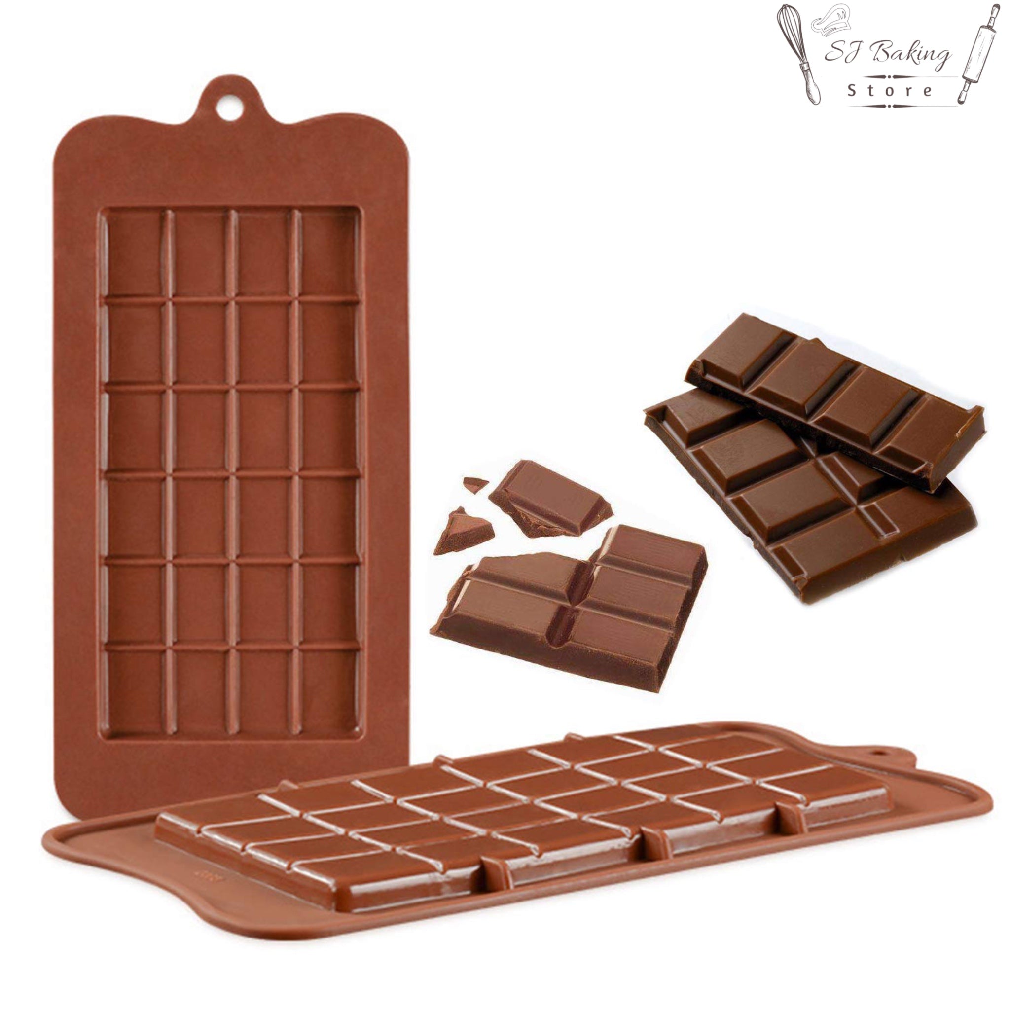 Chocolate Bar Silicone Mold