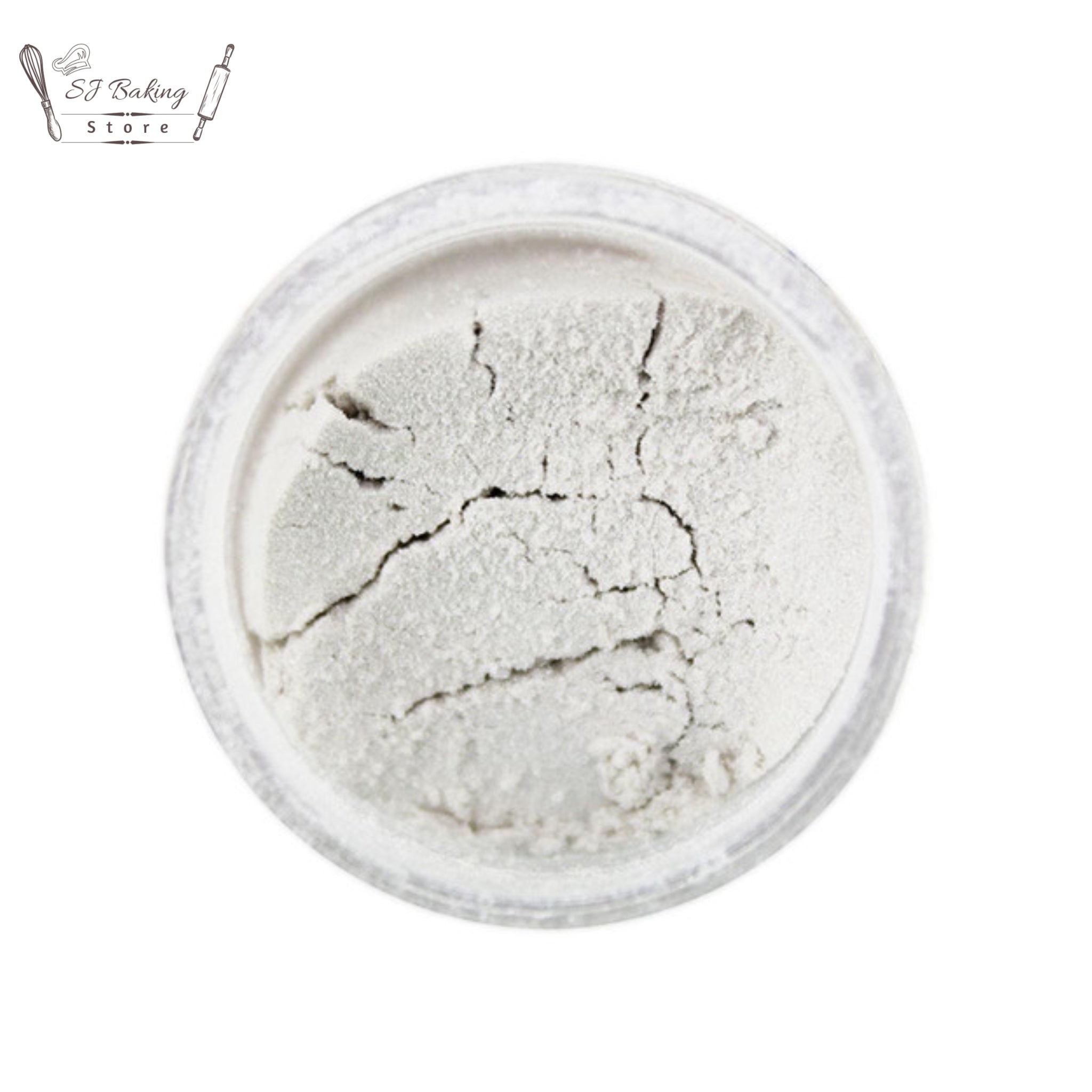 Edible White Gliter For Cake Decoration