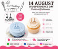 14th August  Independence Fondant Embosser