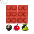 6 Cavity Ball Silicone Mold