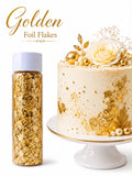 Large Golden Foil Flakes