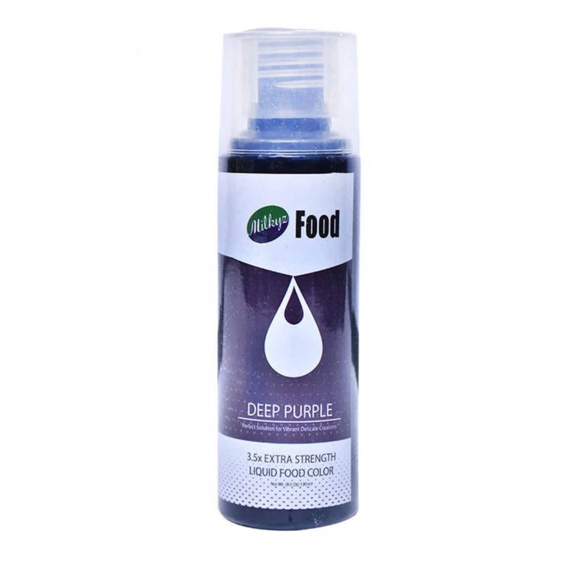 Deep Purple Food Color Milkyz 120ML Bottle