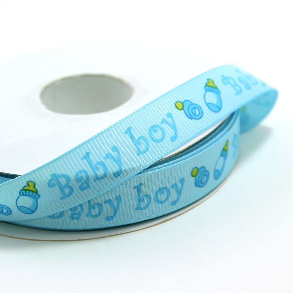 Baby Boy Ribbon 10 yards