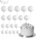 White Color Faux Balls