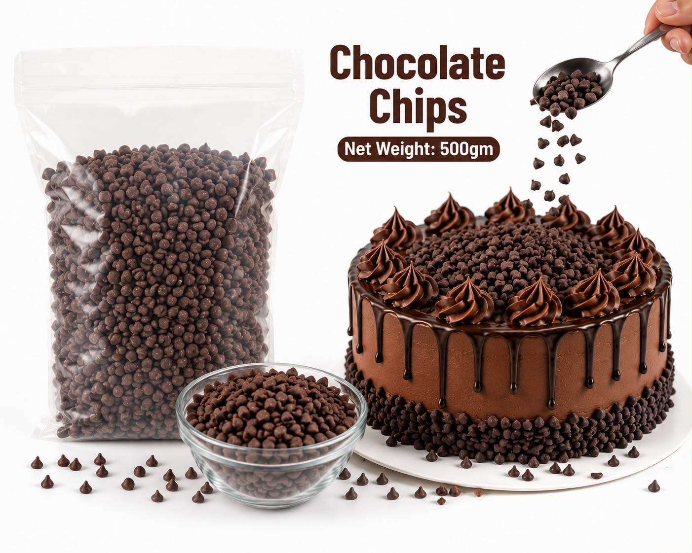 Chocolate Chips 500gm