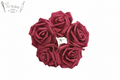 Fomic Flower Burgundy Colour