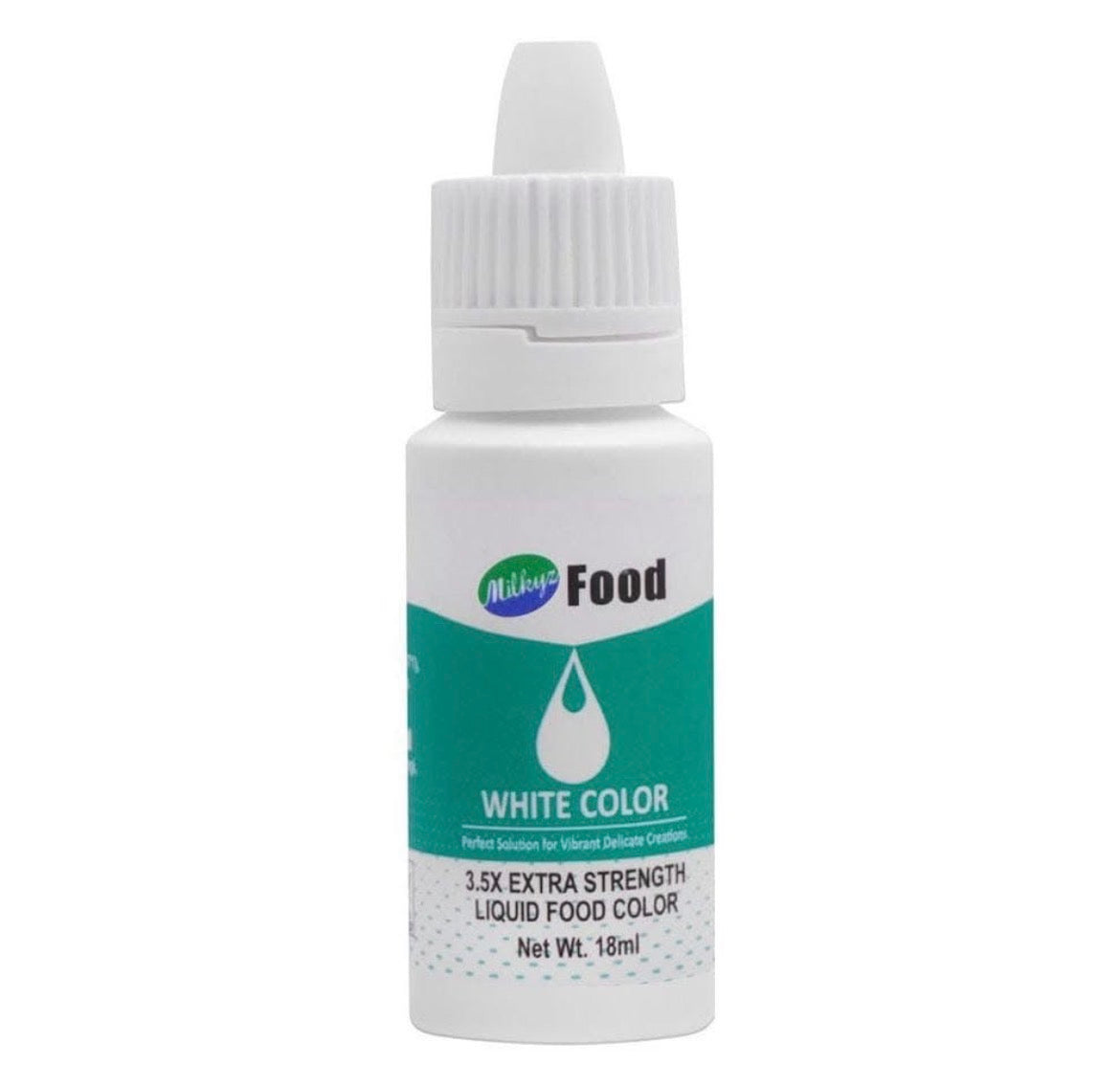 Milkyz Food White  Liquid Food Color 18ML
