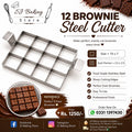 12pcs Brownie Cutter