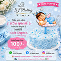 Baby Boy Cake Topper