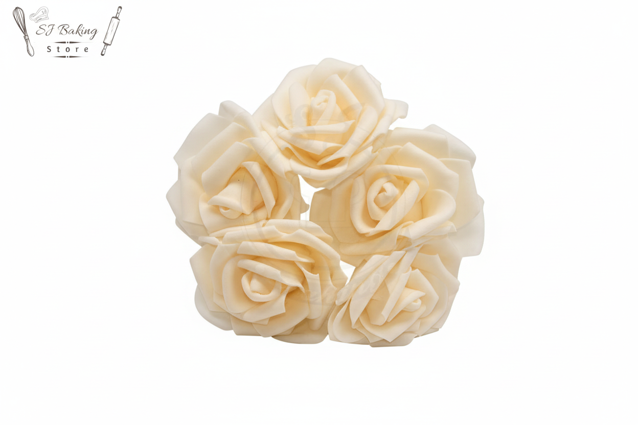 Fomic Flower Beige Colour