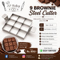 9pcs Brownie Cutter