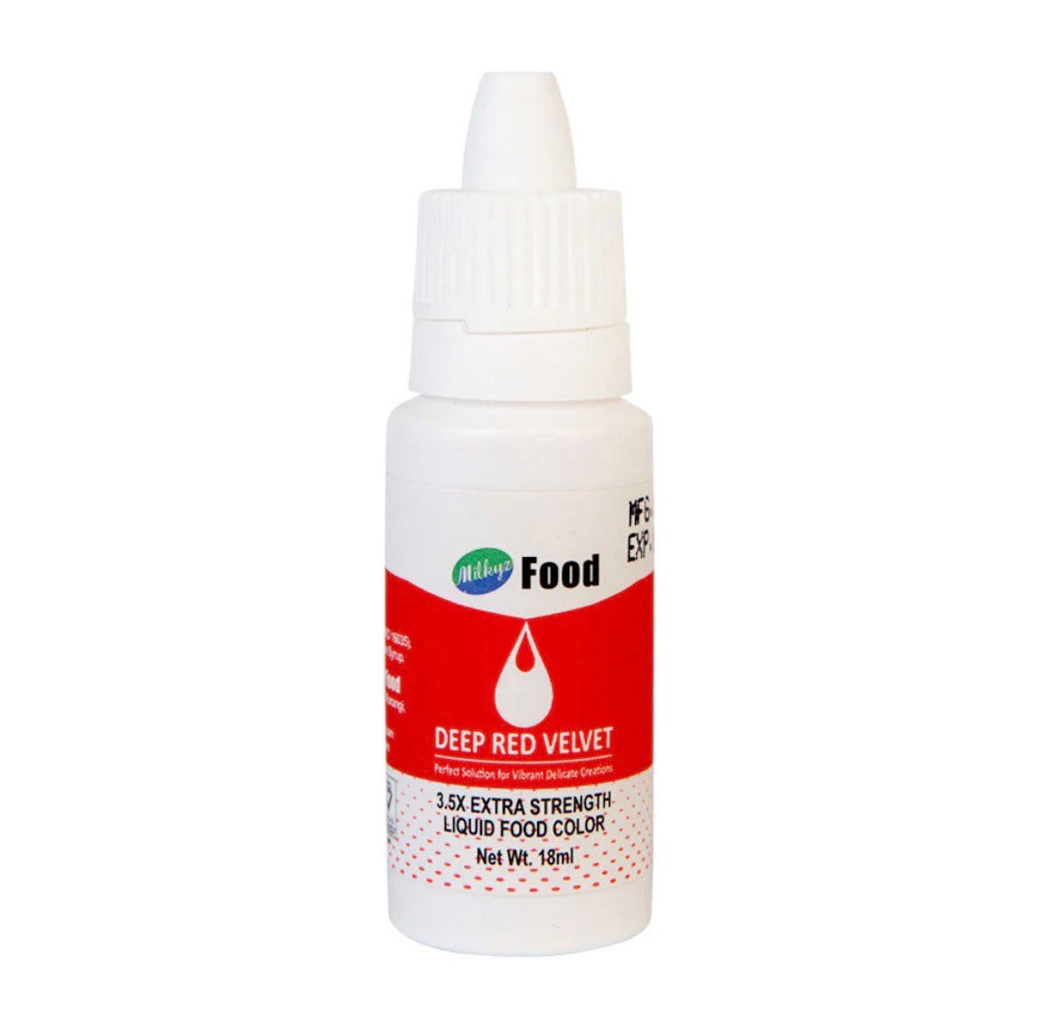 Milkyz Food Deep Red Velvet Liquid Food Color 18ML