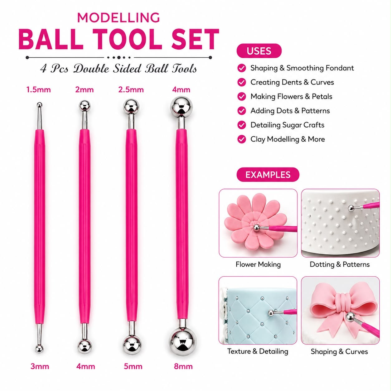 4Pcs Ball Tool Set