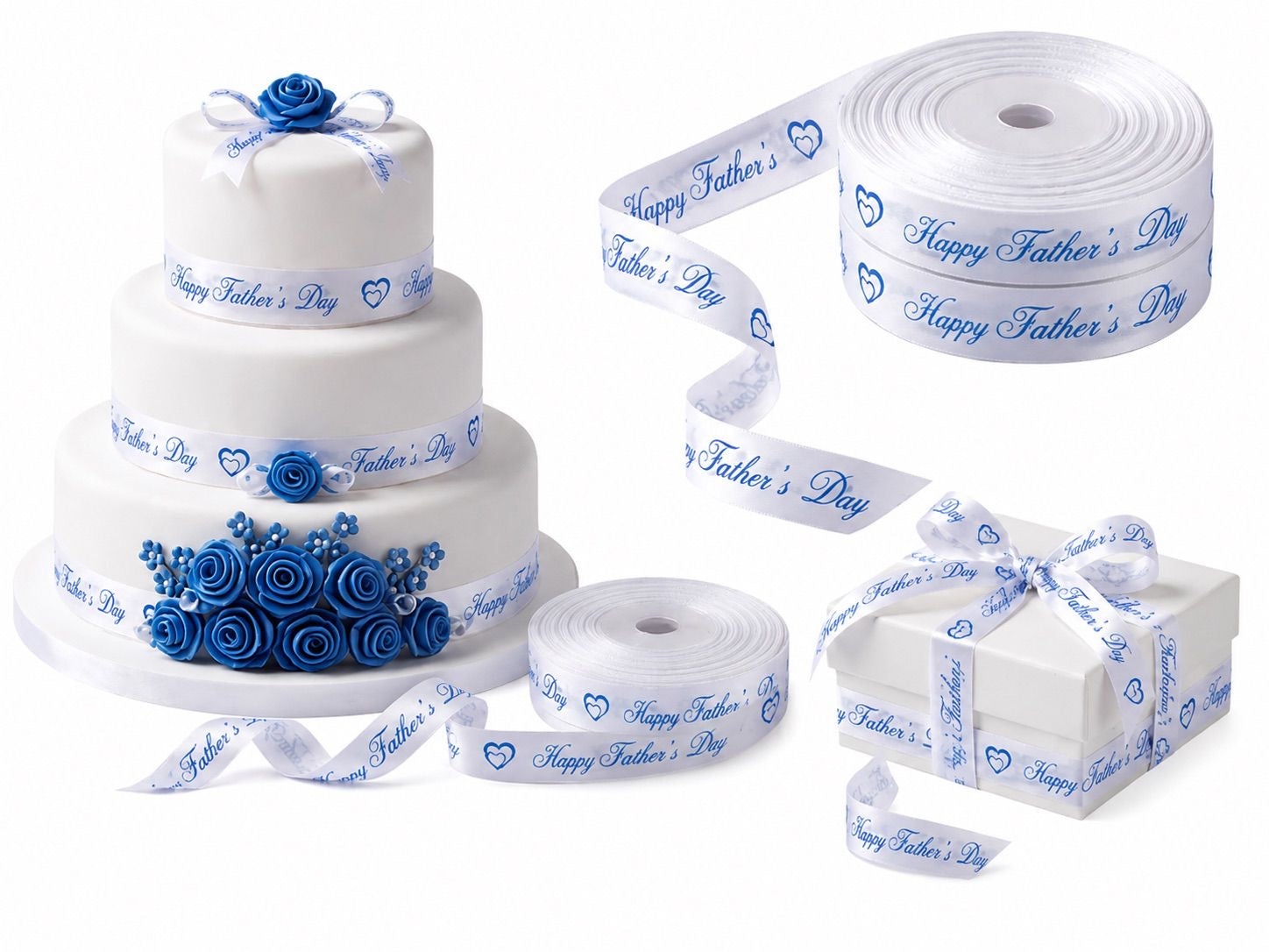Father's Day Ribbon 10 Yard Roll