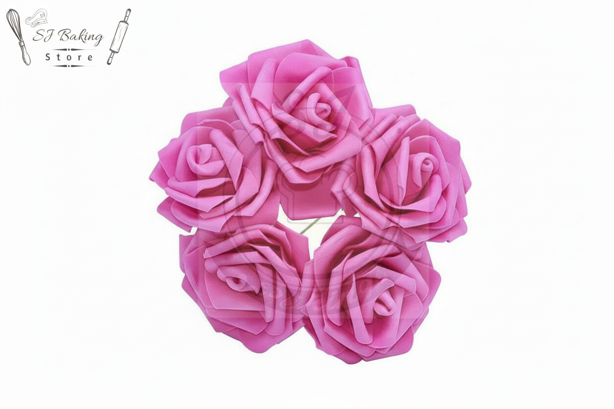 Fomic Flower Shocking Pink Colour