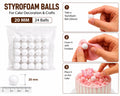 Styrofoam Balls 20mm ( 24 Balls)