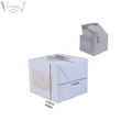 9*9*9 White Window Cake Box