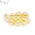 Transparent Golden Color Faux Balls Topper