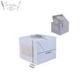 10*10*4 White Window Cake Box