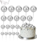 Silver Color Faux Balls