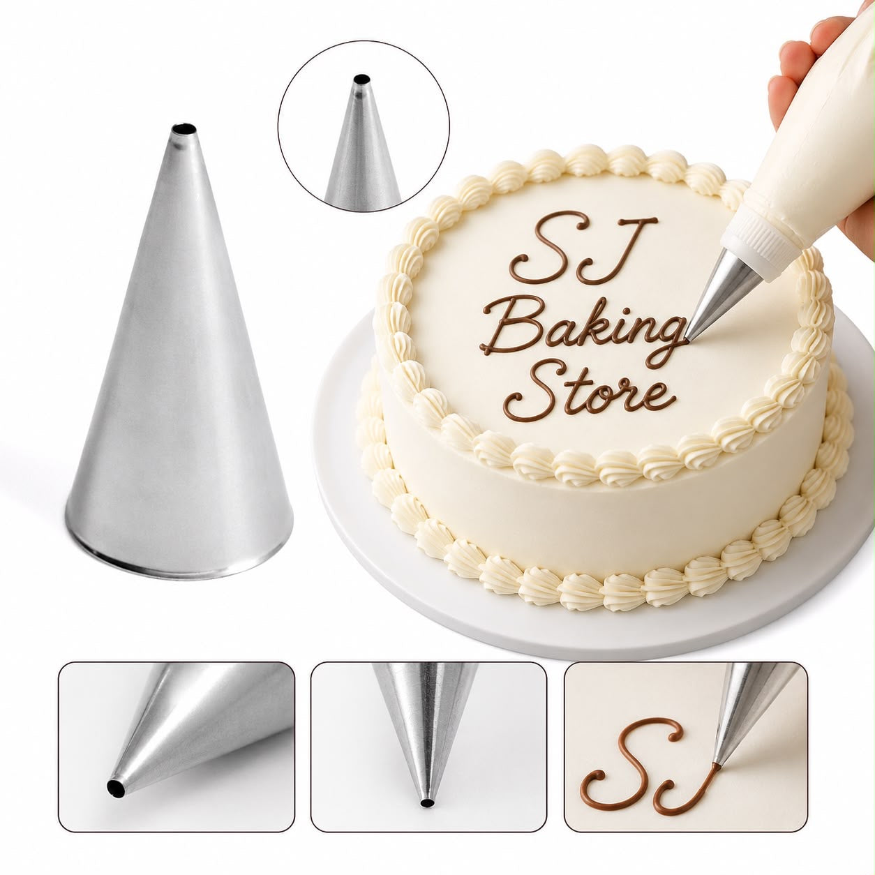 2MM Piping Icing Nozzle