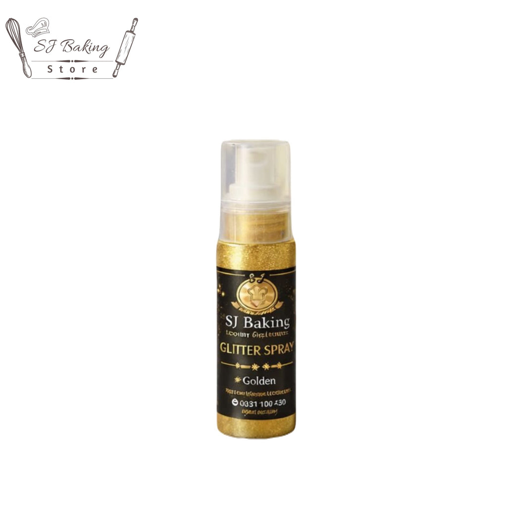 Edible Golden Gliter Spray