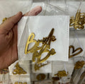 Bride To Be Acrylic Tags Pack of 5 (design 2)