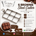 6 brownie Steel cutter