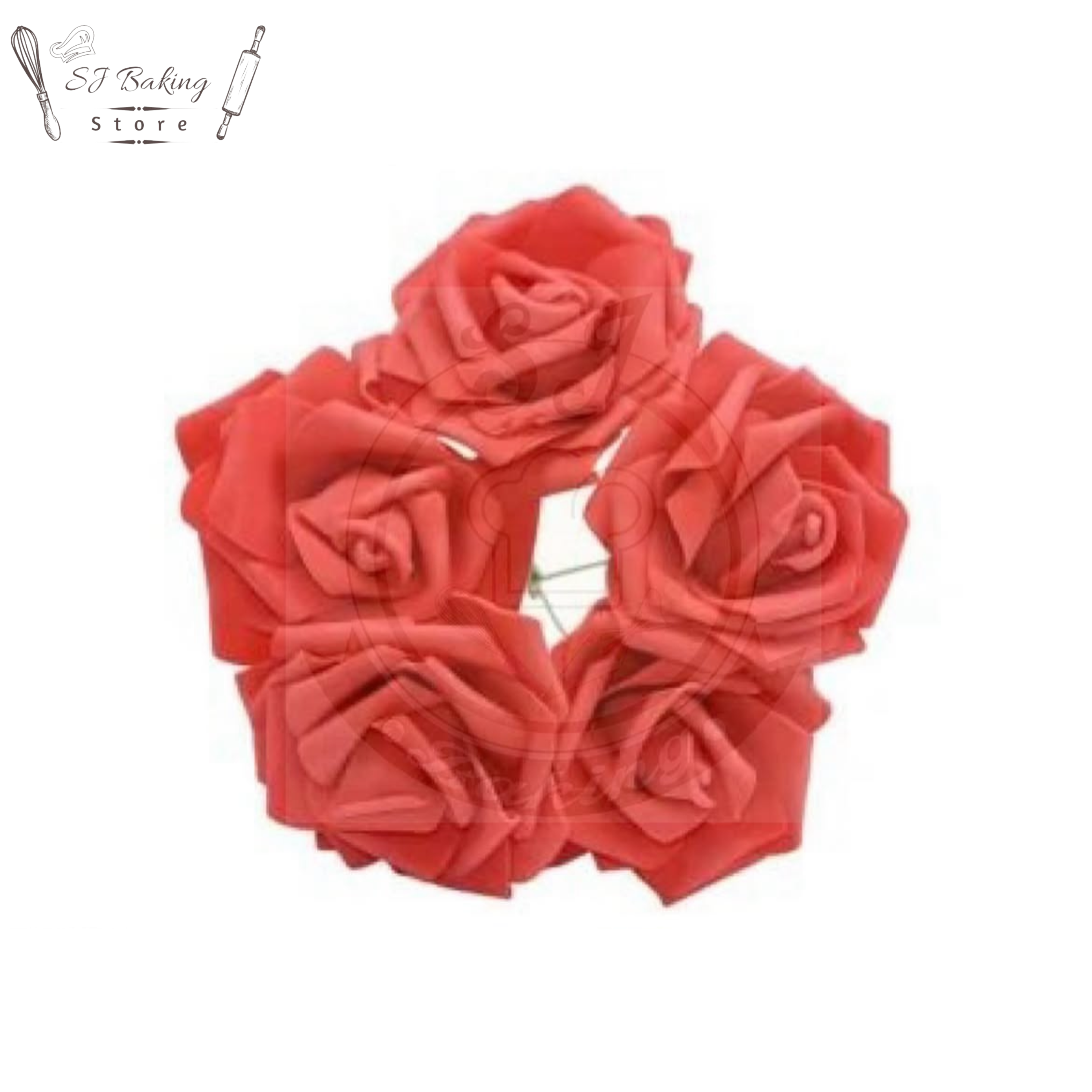 Fomic Flower Red Colour