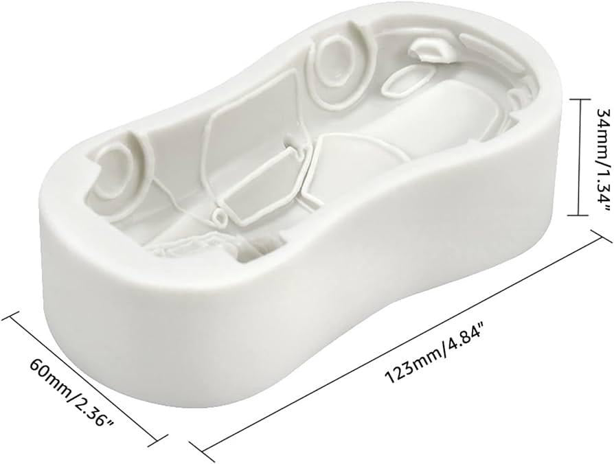 Car Shaped Silicone Fondant Mold