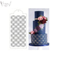 Emerald Cake Stencils