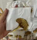 Gingko Leaves Acrylic Tag Pack of 5 ( design 2)