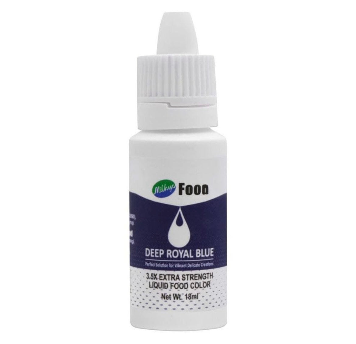 Milkyz Food Deep Royal Blue Liquid Food Color 18ML