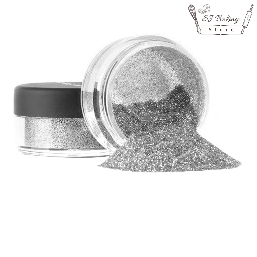 Edible Silver Gliter For Cake Decoration
