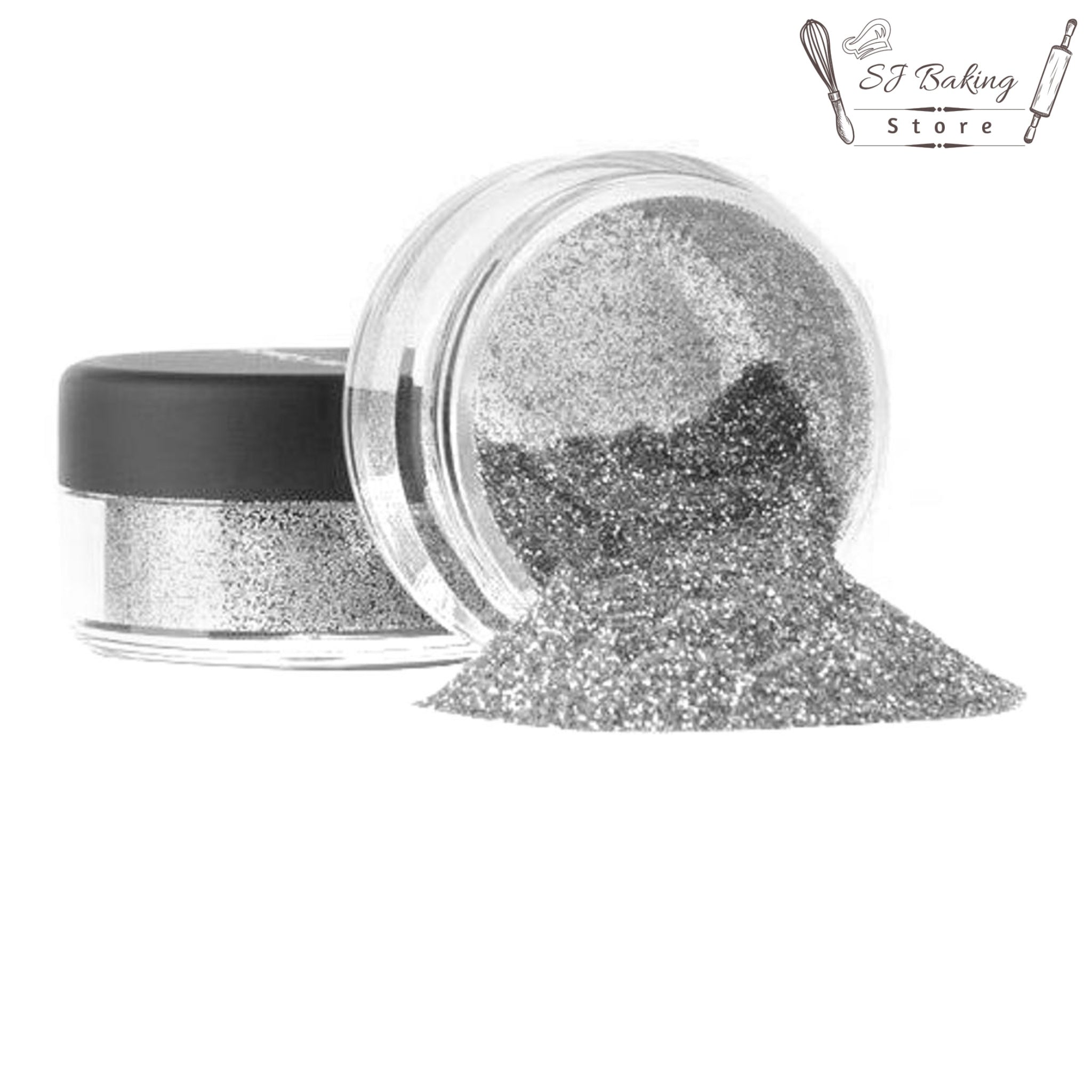 Edible Silver Gliter For Cake Decoration