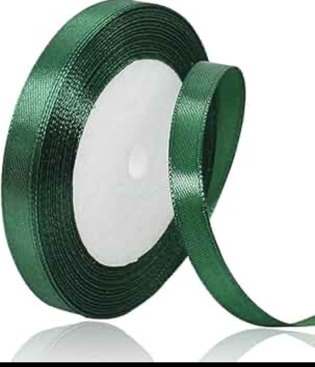 Dark Green Ribbon Half-Inch