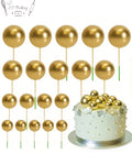 Golden Color Faux Balls