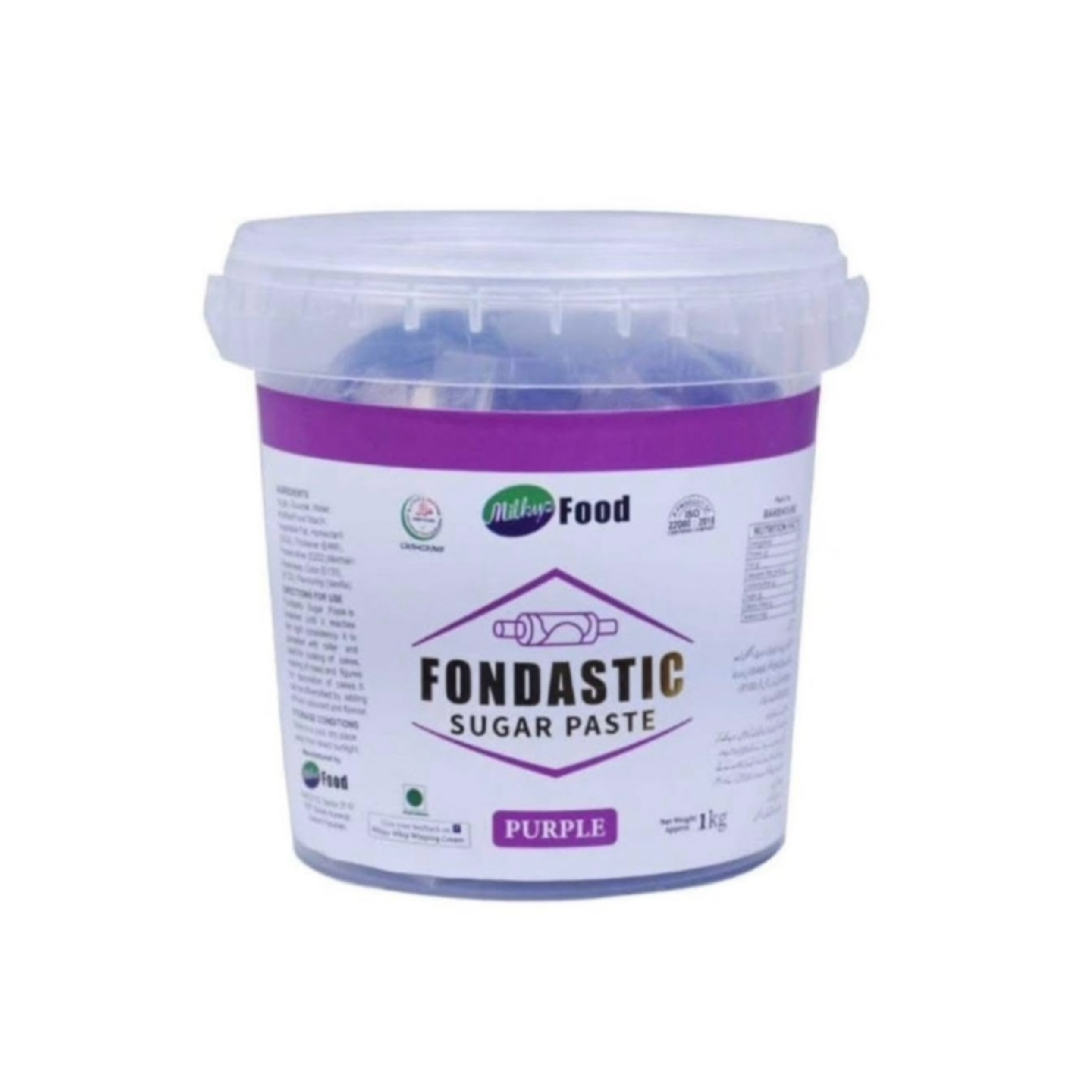 Milkyz Food Purple Fondant 500gm