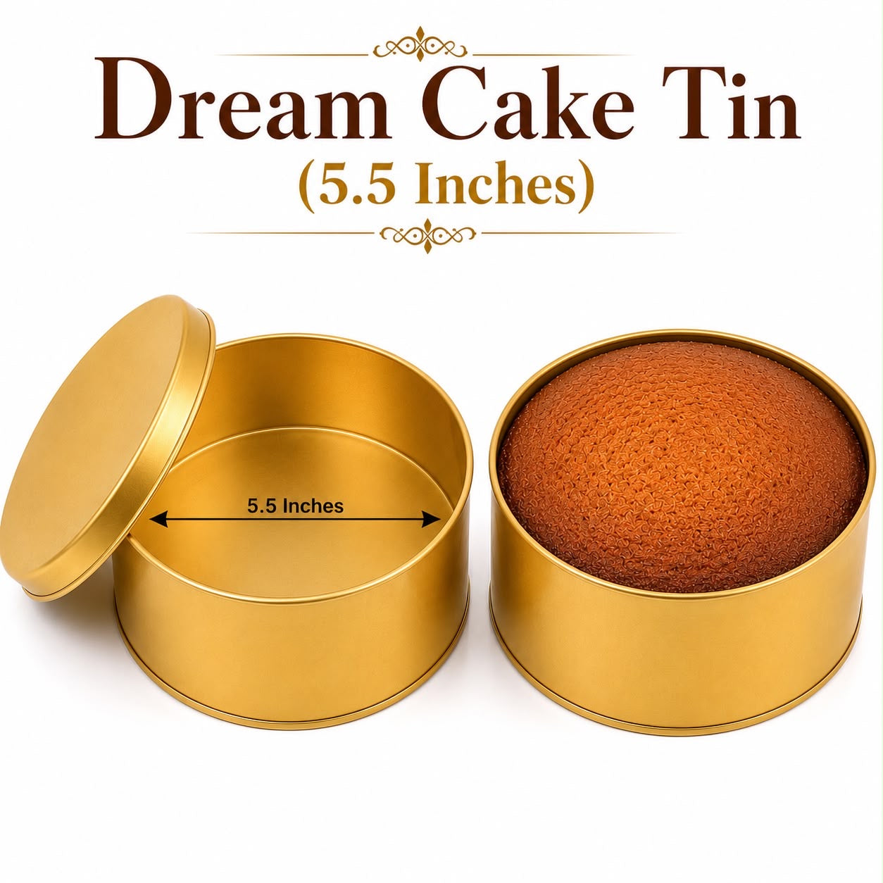 Dream Cake Tin (5.5 inches)