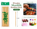 Wooden Shashlik Bamboo (8 inch)