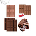 6 Cavity Rectangle Chocolate Bar Silicone Mold