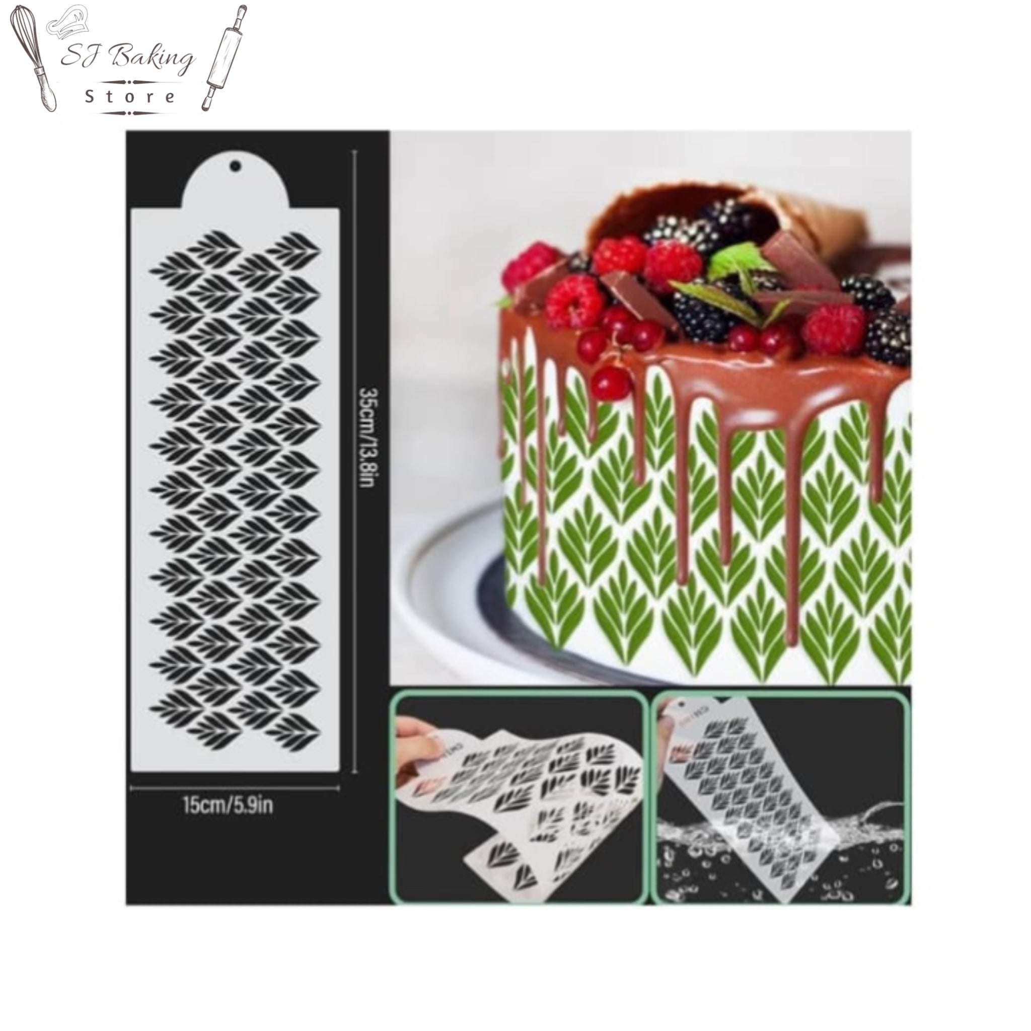 Pet Style Cake Stencils